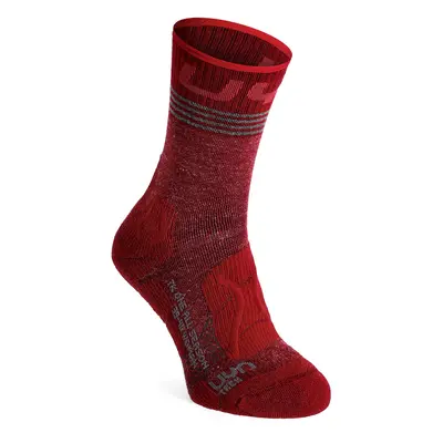 Trekingové ponožky UYN Trekking One All Season Mid Socks - sofisticated red