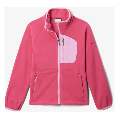 Dívčí mikina Columbia Fast Trek III Fleece Full Zip - ultra pink/cosmos