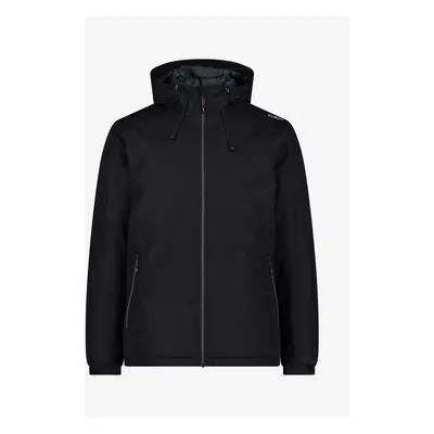 Zateplená bunda CMP Franz Jacket Fix Hood - nero