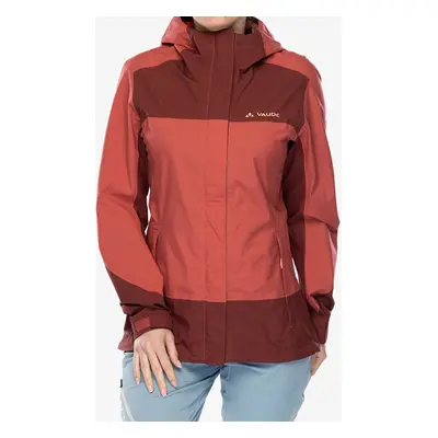 Dámská bunda do deště Vaude Neyland 2.5L Jacket - brick