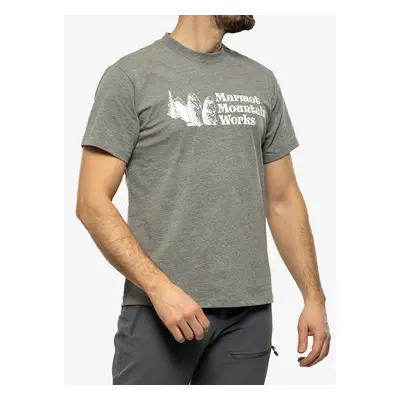 Tričko s potiskem Marmot MMW Heavyweight Tee SS - charcoal heather