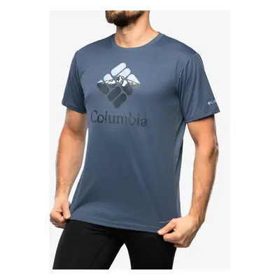 Tričko s potiskem Columbia Zero Ice Cirro-Cool Graphic Tee - mountain/nightscape