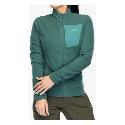 Dámská mikina na zip Rab Tecton Jacket - green slate