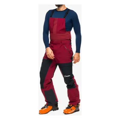 Skialpové kalhoty Berghaus MTN Arete Descnd GTX Bib Pant - syrah/jet black