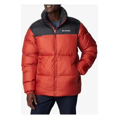 Zateplená bunda Columbia Puffect II Jacket - warp red/shark