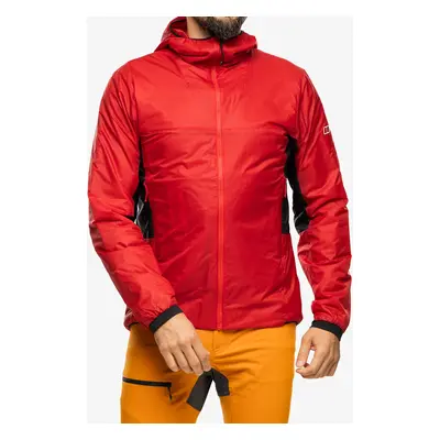 Zateplená bunda Berghaus MTN Arete LB Synthetic Hoody - goji berry/jet black