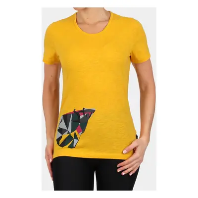 Dámské tričko Edelrid Highball T-Shirt IV - yellow