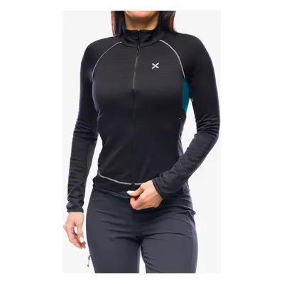 Dámská mikina na zip Montura Thermal Color Maglia - black/baltic