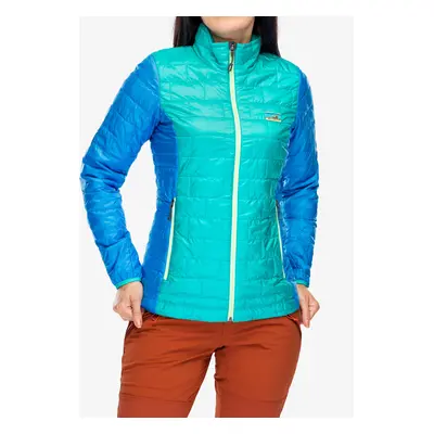 Zateplená bunda dámská Patagonia Nano Puff Jacket - subtidal blue