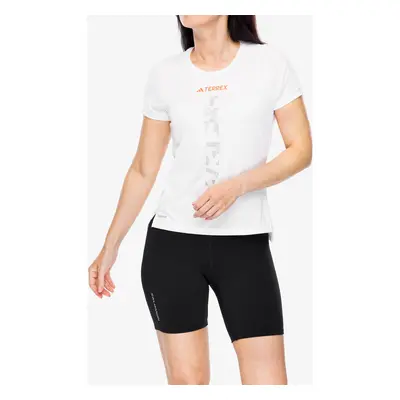 Běžecké tričko dámské adidas TERREX Agravic Trail Running T-Shirt - white