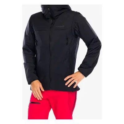 Zateplená bunda Norrona More Thermo60 Aero200 Jacket - caviar