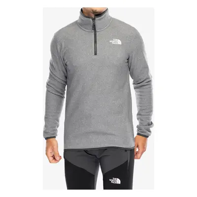 Fleece mikina The North Face Glacier 1/4 Zip - tnf medium grey heather