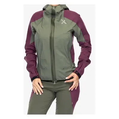 Damska bunda na skialpy Montura Magic 2.0 Jacket - sage green/wine red