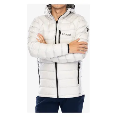 Péřová bunda Columbia Arctic Crest Down Hooded Jacket - nimbus grey