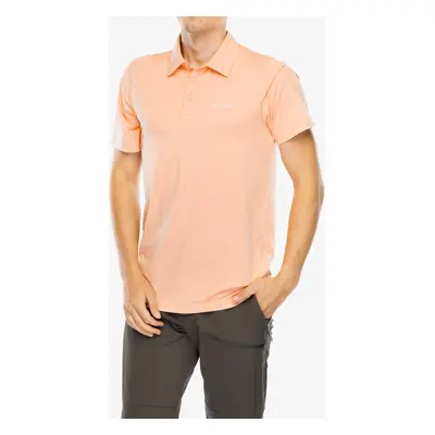 Polokošile Columbia Tech Trail Polo - apricot fizz heather