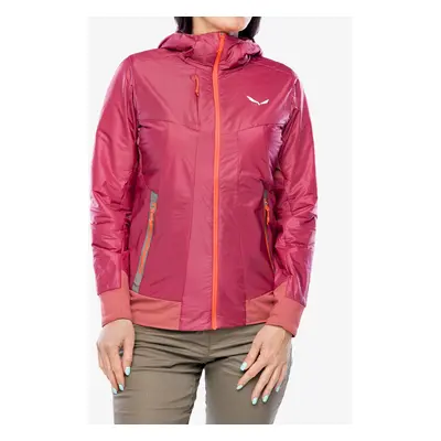 Dámská bunda Salewa Pedroc Hybrid TWR Hood Jacket - mauve