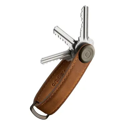 Přívěšek Orbitkey Crazy-Horse - chestnut brown/brown