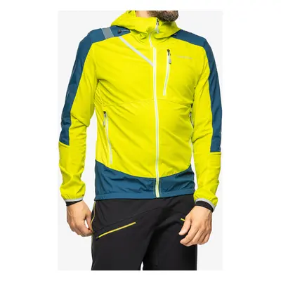 Softshellová bunda La Sportiva Aequilibrium Softshell Jkt - lime punch/storm blue