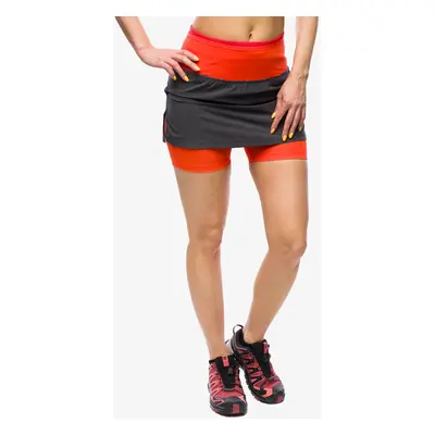 Běžecká sukně La Sportiva Swift Ultra Skirt - carbon/cherry tomato