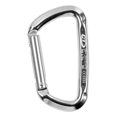 Karabina Climbing Technology D-Shape CF - silver