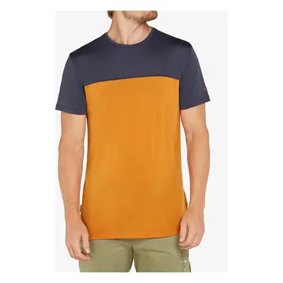 Merino triko Icebreaker Merino Cool-Lite Sphere III SS Tee Colour Block - ray/graphite/cb