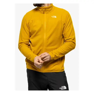 Mikina bez kapuce The North Face Glacier Full Zip - yellow