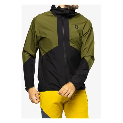 Bunda do deště SCOTT SCO Jacket Explorair Light 2.5L - black/fir green