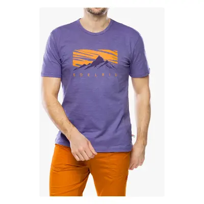 Bavlněné tričko Edelrid Me Highball T-Shirt IV - lilac