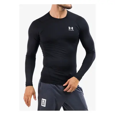 Mikina Under Armour HG Armour Comp LS - black/white