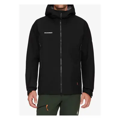 Bunda s membránou Mammut Crater IV HS Hooded Jacket - black