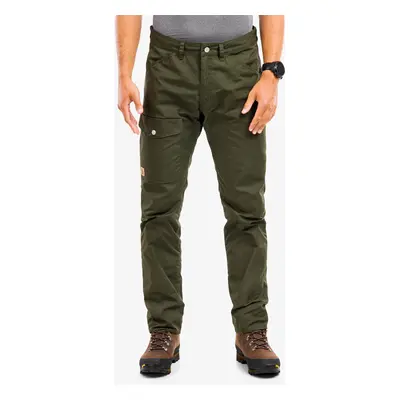 Turistické kalhoty Fjallraven Greenland Jeans Regular - deep forest