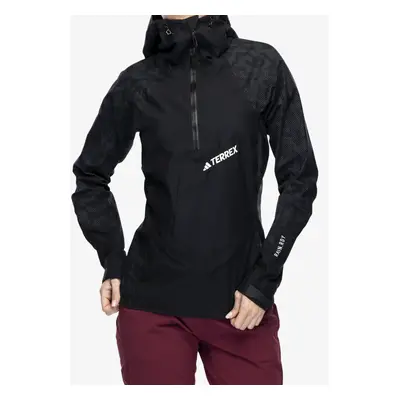 Dámská bunda adidas TERREX Techrock RAIN.RDY Anorak - black