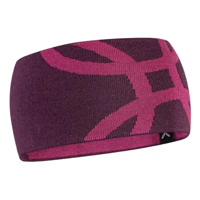 Čelenka Montura Merino Logo Band - wine red/baton rouge