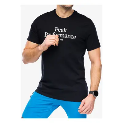 Bavlněné tričko Peak Perfomance Original Tee - black/black