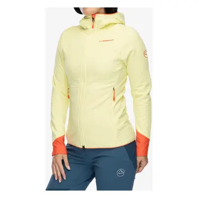 Fleecová mikina dámská La Sportiva Bristen Thermal Hoody - zest/cherry tomato