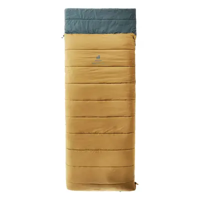 Syntetický spacák Deuter Orbit SQ +6° (200 cm) - caramel/teal