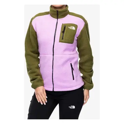 Fleecová mikina dámská The North Face Yumiori Full Zip - dragonfruit/forest olive