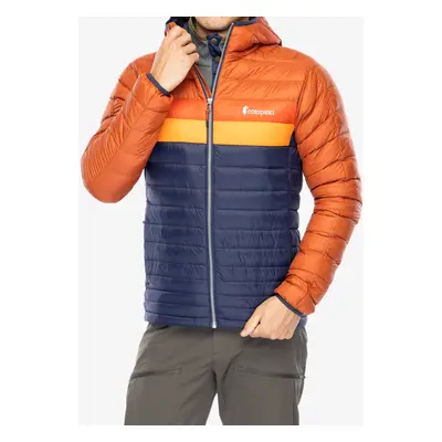 Péřová bunda Cotopaxi Fuego Down Hooded Jacket - spice/maritime