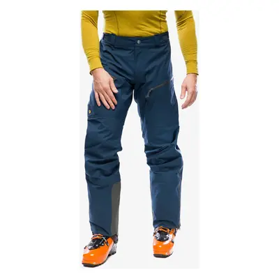 Kalhoty Fjallraven Bergtagen Eco-Shell Trousers - mountain blue