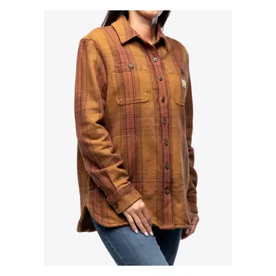 Turistická košile Carhartt Twill L/S Plaid Shirt - carhartt brown