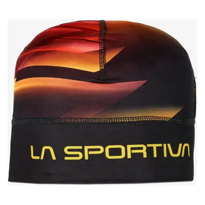 Čepice na běhání La Sportiva Racer Beanie - yellow/black