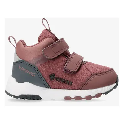 Dívčí obuv Viking Footwear Etne Mid GTX 2V - old rose/grey