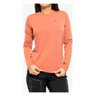 Dámské triko s dlouhým rukávem Peak Performance Alum Light Long Sleeve - trek pink