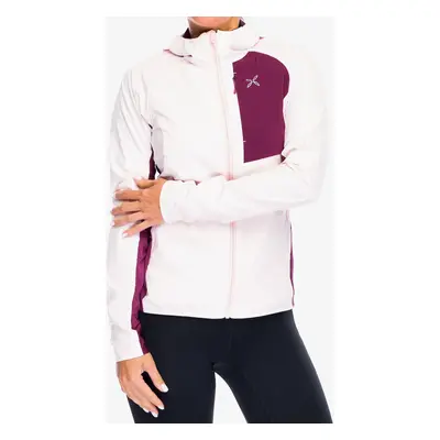 Mikina na běhání dámská Montura Peak Jacket - light rose/wine red