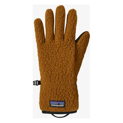 Fleecové rukavice Patagonia Retro Pile Gloves - shelter brown