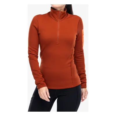 Dámská funkční mikina Arcteryx Kyanite Baselayer Zip Neck - sequoia/solaris