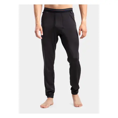 Funkční legíny Patagonia Capilene MW Bottoms - black