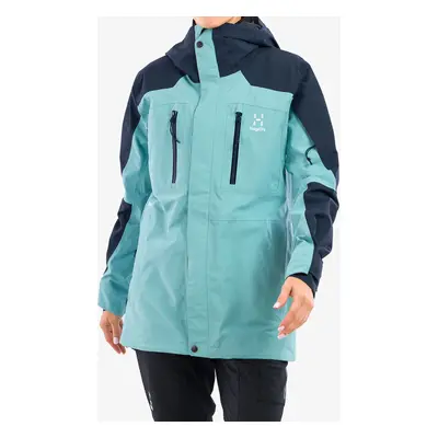 Dámská lyžařská bunda Haglofs Elation GTX Jacket - frost blue/tarn blue