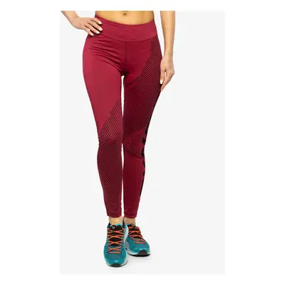 Dámské běžecké legíny Dynafit Ultra Graphic Long Tights - beet red