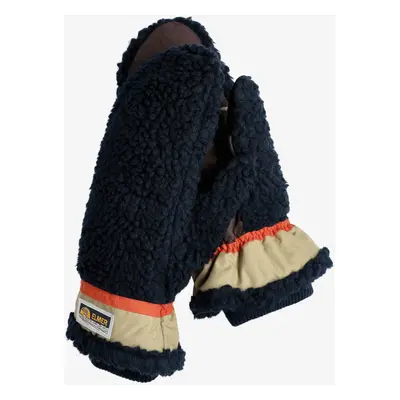 Vlněné rukavice Elmer EM354 Teddy Mitten - navy